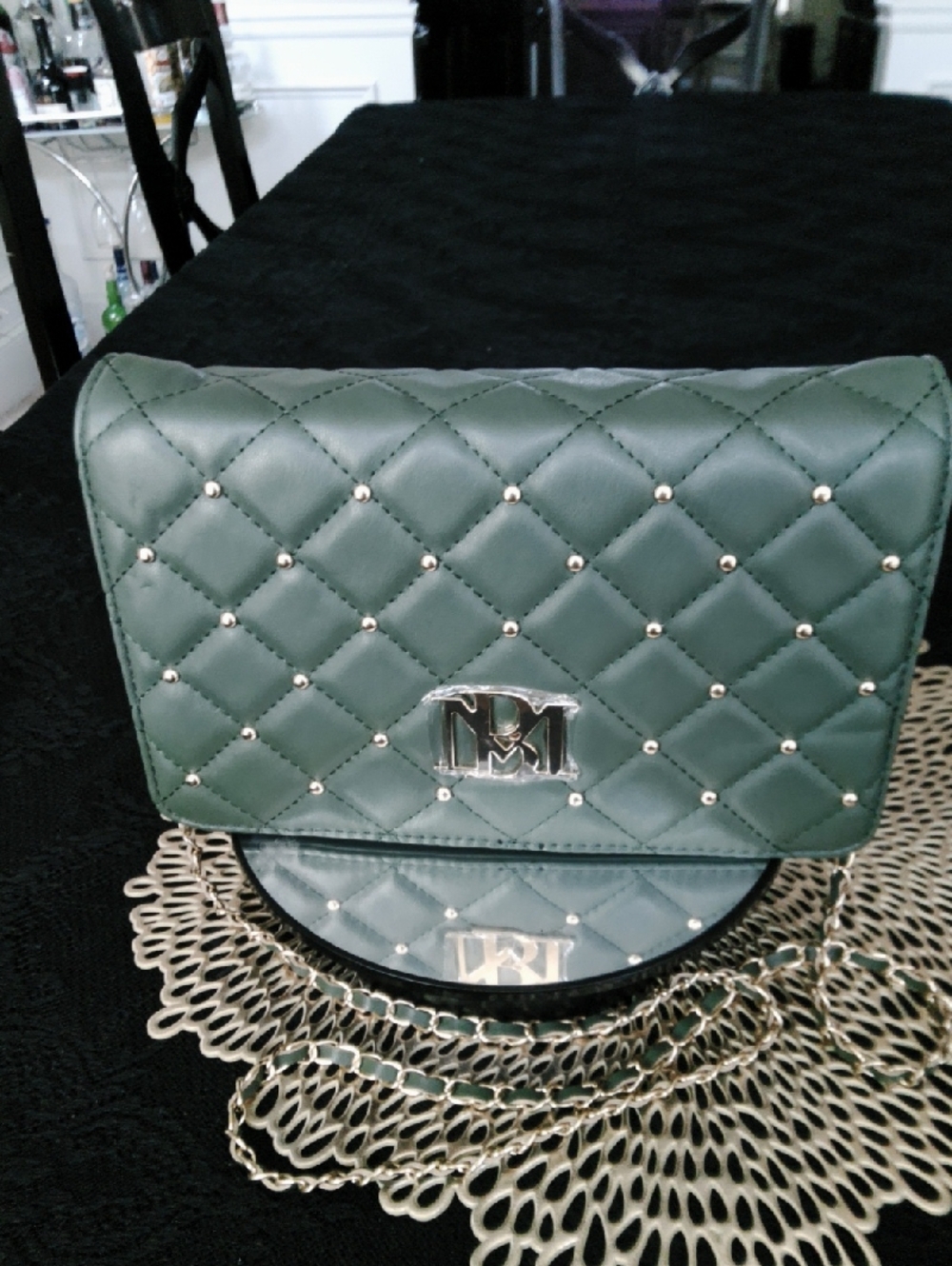 Bagley Mishks Quilted Bag New Without Tags